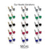 Heart Black Diamond Earrings - Noelle No. 37